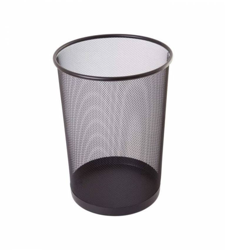 Corbeille métal  noir  de taiile moyen